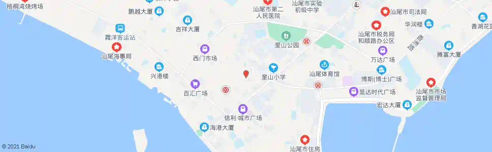 汕尾海珍酒家_公交站地图_汕尾公交_妙搜公交查询2025