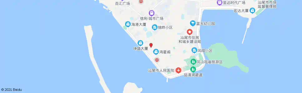 汕尾掇鸟街口_公交站地图_汕尾公交_妙搜公交查询2025