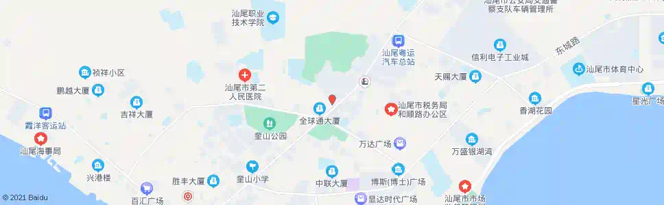 汕尾汕尾收费站_公交站地图_汕尾公交_妙搜公交查询2025