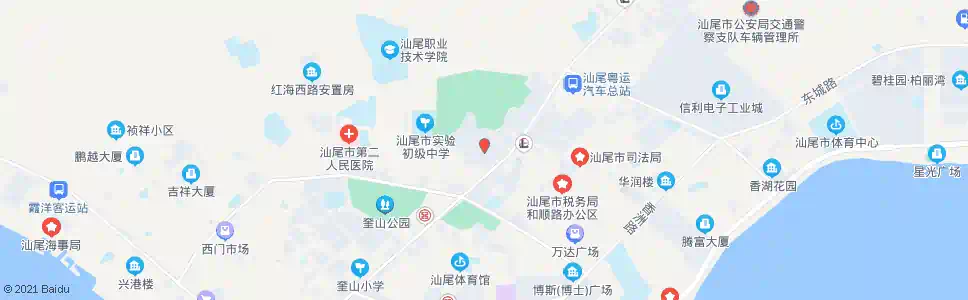 汕尾市政府_公交站地图_汕尾公交_妙搜公交查询2025
