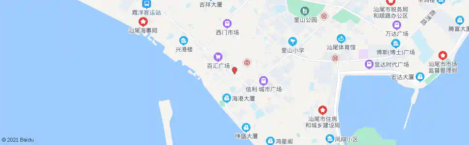 汕尾友谊大厦_公交站地图_汕尾公交_妙搜公交查询2025