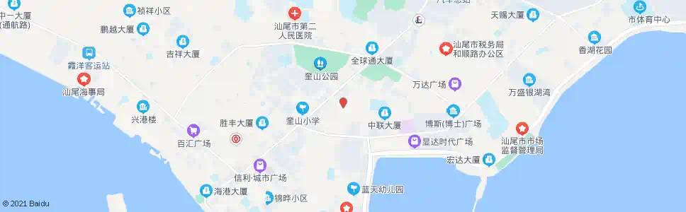 汕尾奎山市场_公交站地图_汕尾公交_妙搜公交查询2025