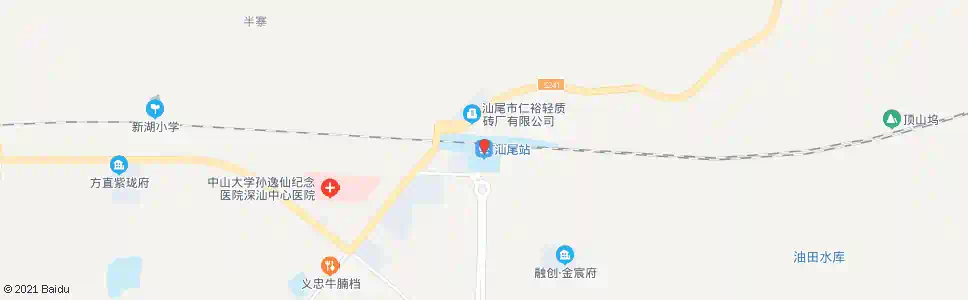 汕尾新圩_公交站地图_汕尾公交_妙搜公交查询2025