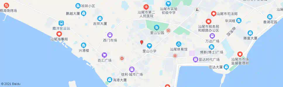 汕尾富临酒店_公交站地图_汕尾公交_妙搜公交查询2025