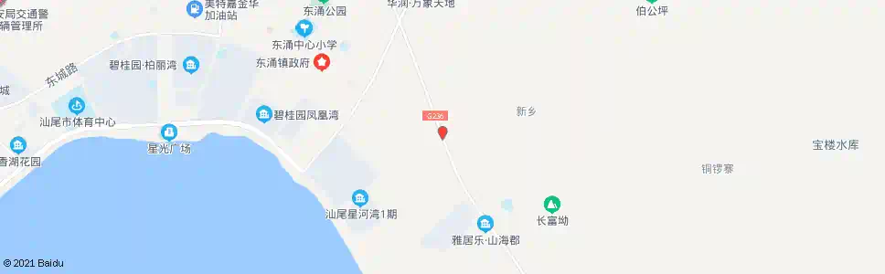 汕尾东赤村路口_公交站地图_汕尾公交_妙搜公交查询2025