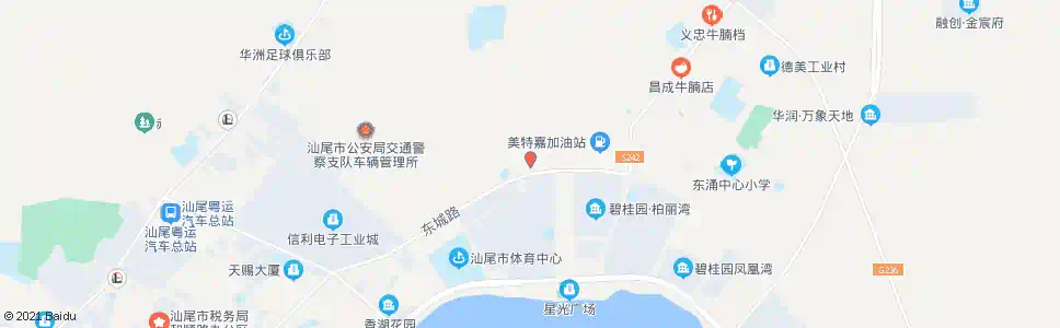 汕尾新地_公交站地图_汕尾公交_妙搜公交查询2025