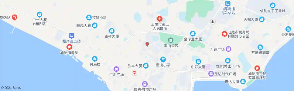 汕尾城南路_公交站地图_汕尾公交_妙搜公交查询2025