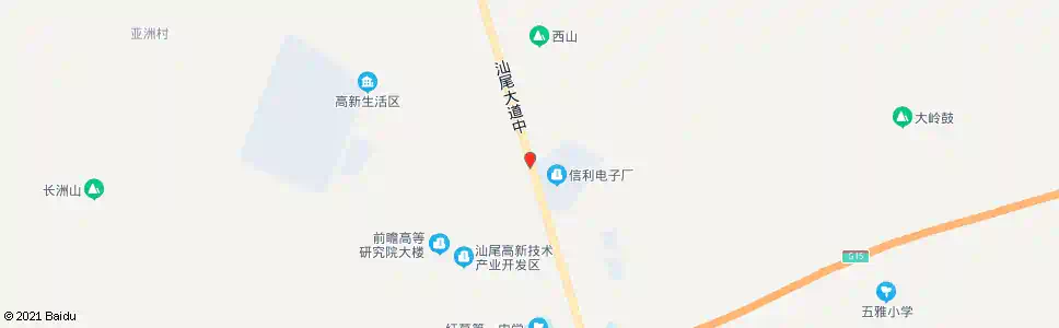 汕尾南洋二路口_公交站地图_汕尾公交_妙搜公交查询2025