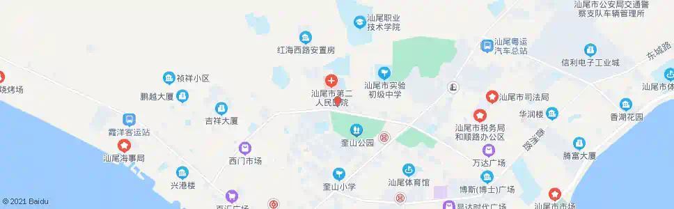 汕尾市公安局_公交站地图_汕尾公交_妙搜公交查询2025