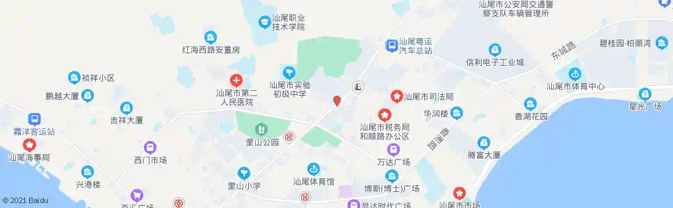 汕尾市电信大楼_公交站地图_汕尾公交_妙搜公交查询2025