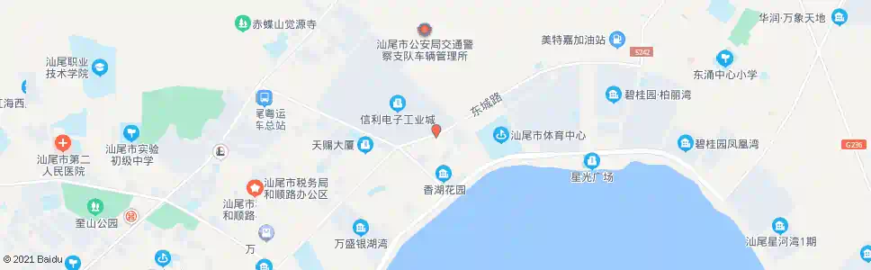 汕尾新墟天主堂_公交站地图_汕尾公交_妙搜公交查询2025