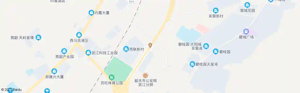 韶关韶关大道4_公交站地图_韶关公交_妙搜公交查询2025
