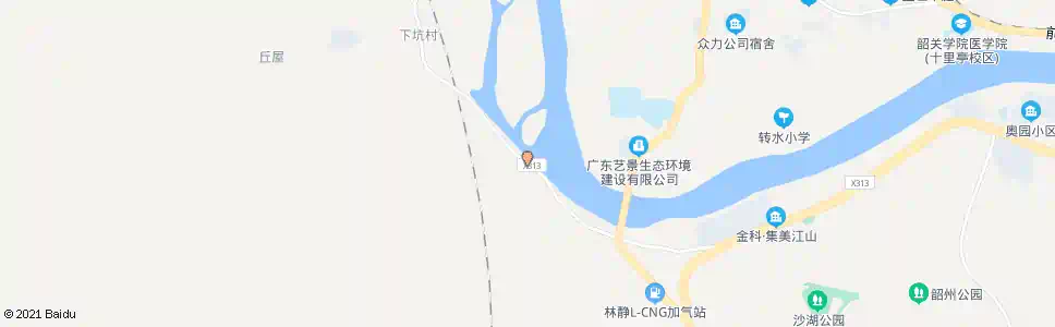 韶关下坑石场_公交站地图_韶关公交_妙搜公交查询2025