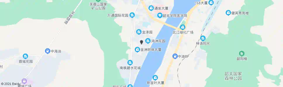 韶关金泽园_公交站地图_韶关公交_妙搜公交查询2025