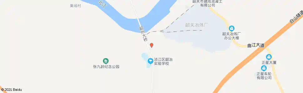 韶关冶炼厂医院_公交站地图_韶关公交_妙搜公交查询2025