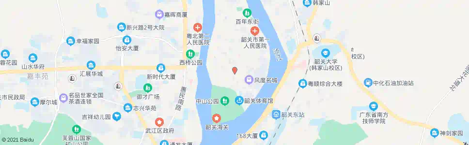 韶关解放路(陆羽茶庄)_公交站地图_韶关公交_妙搜公交查询2025