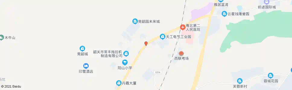 韶关九三七地质队_公交站地图_韶关公交_妙搜公交查询2025