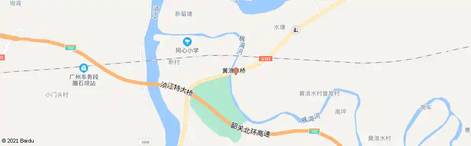 韶关洞天陵园_公交站地图_韶关公交_妙搜公交查询2025