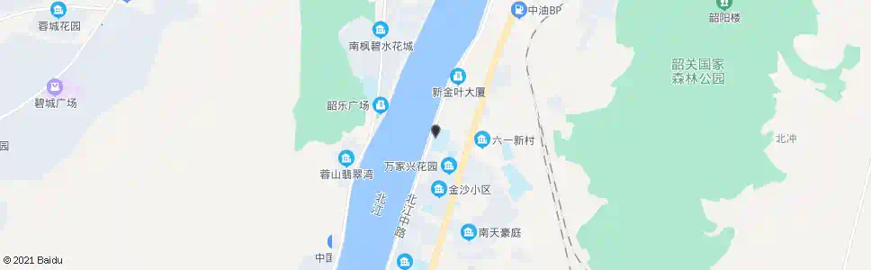 韶关市第八中学_公交站地图_韶关公交_妙搜公交查询2025
