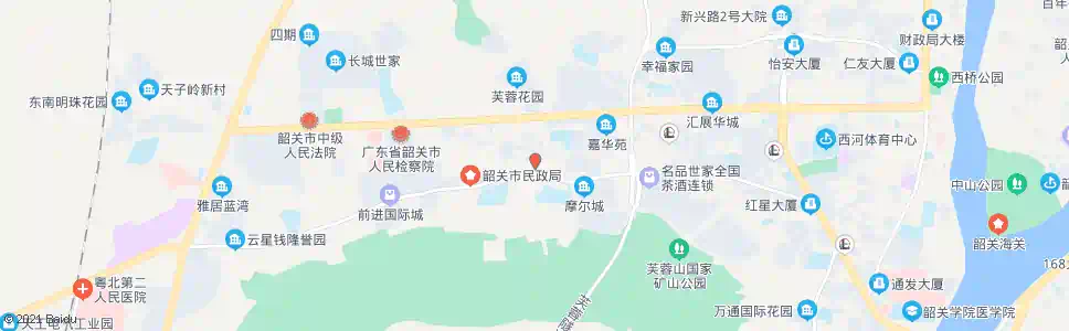 韶关头茶亭_公交站地图_韶关公交_妙搜公交查询2025