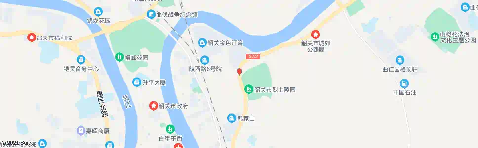 韶关牛头潭_公交站地图_韶关公交_妙搜公交查询2025