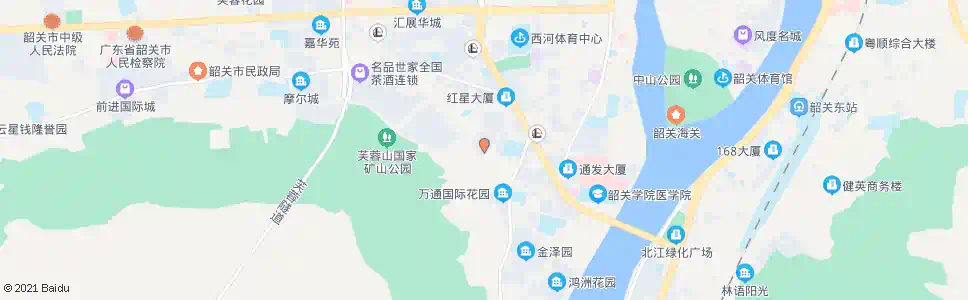 韶关韶关卷烟厂_公交站地图_韶关公交_妙搜公交查询2025