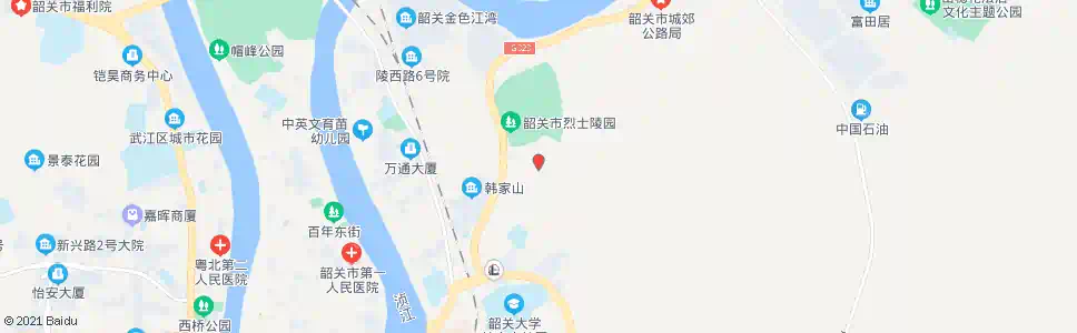 韶关交通技工学校_公交站地图_韶关公交_妙搜公交查询2025