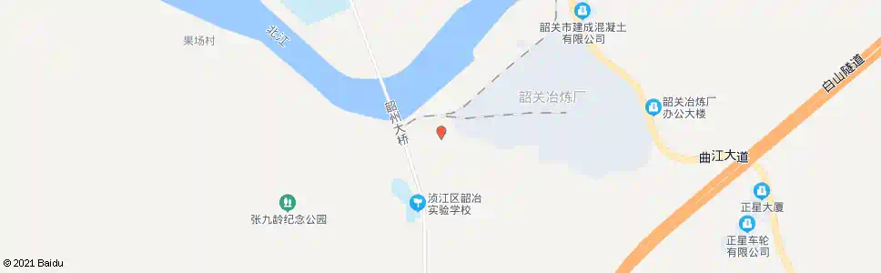韶关冶炼厂招待所_公交站地图_韶关公交_妙搜公交查询2025