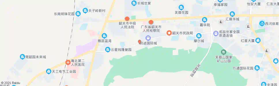 韶关针织厂_公交站地图_韶关公交_妙搜公交查询2025