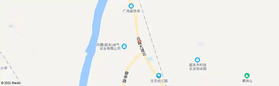 韶关黄岗_公交站地图_韶关公交_妙搜公交查询2025