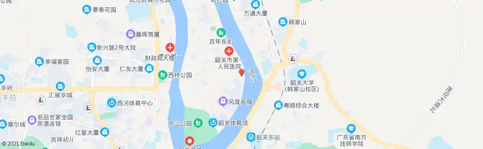 韶关建国路口_公交站地图_韶关公交_妙搜公交查询2025