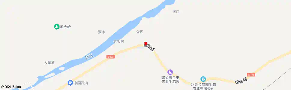 韶关长坝村_公交站地图_韶关公交_妙搜公交查询2025
