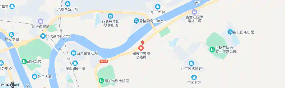 韶关化工厂_公交站地图_韶关公交_妙搜公交查询2025