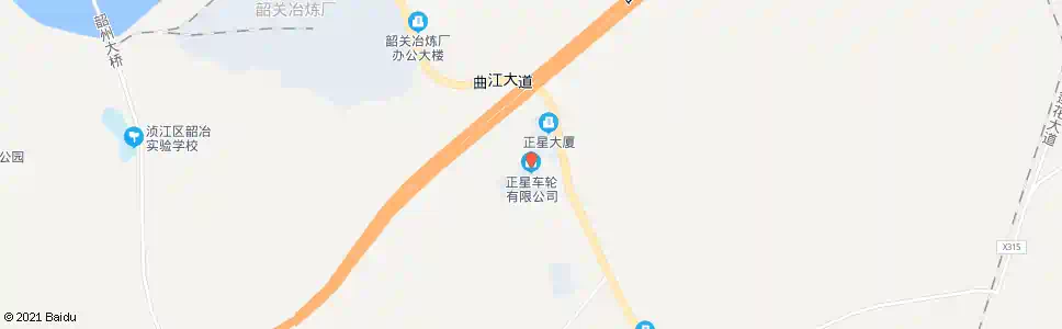 韶关正星轮胎厂_公交站地图_韶关公交_妙搜公交查询2025