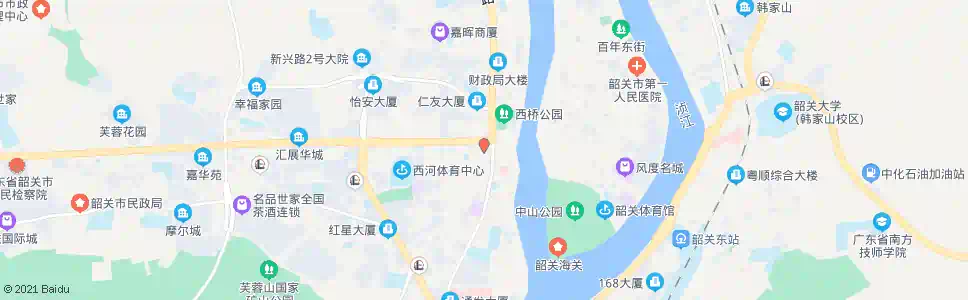 韶关西河汽车站_公交站地图_韶关公交_妙搜公交查询2025