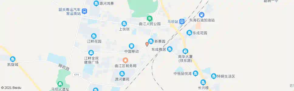韶关沿堤二路_公交站地图_韶关公交_妙搜公交查询2025