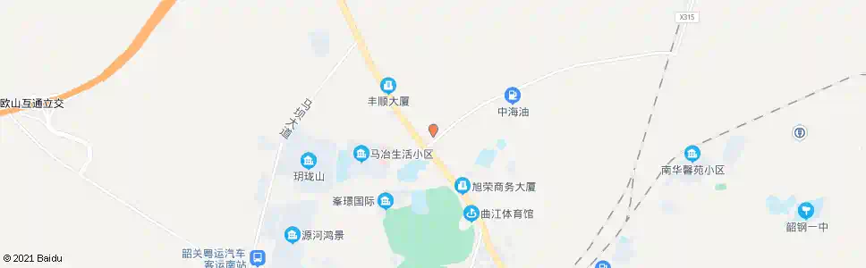 韶关彩虹门_公交站地图_韶关公交_妙搜公交查询2025