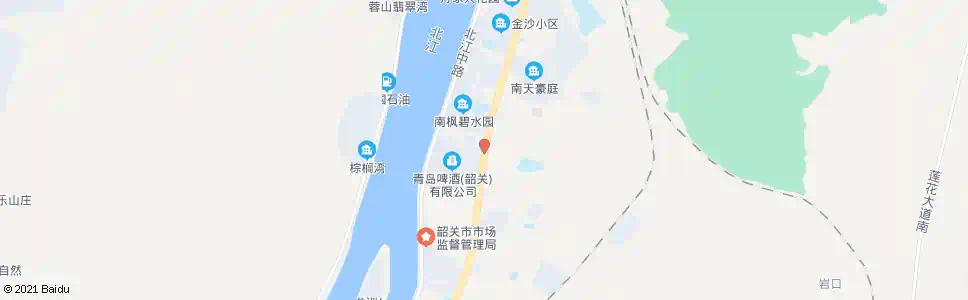 韶关啤酒厂_公交站地图_韶关公交_妙搜公交查询2025