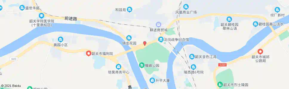 韶关浈江区检察院_公交站地图_韶关公交_妙搜公交查询2025
