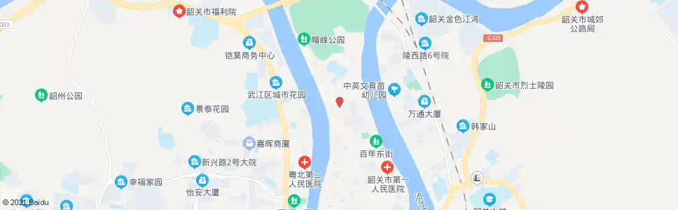 韶关市政府中山路口_公交站地图_韶关公交_妙搜公交查询2025