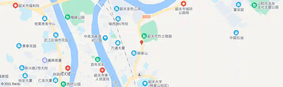 韶关六一车队_公交站地图_韶关公交_妙搜公交查询2025
