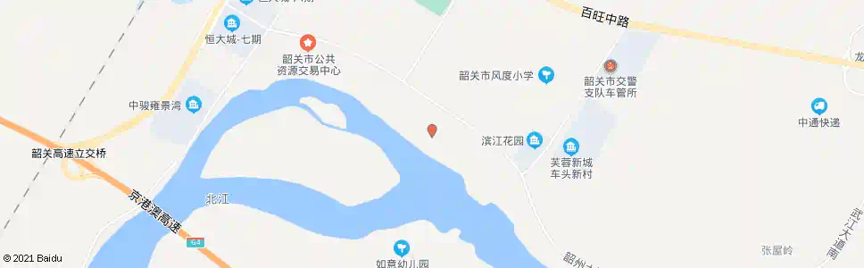 韶关下胡村_公交站地图_韶关公交_妙搜公交查询2025