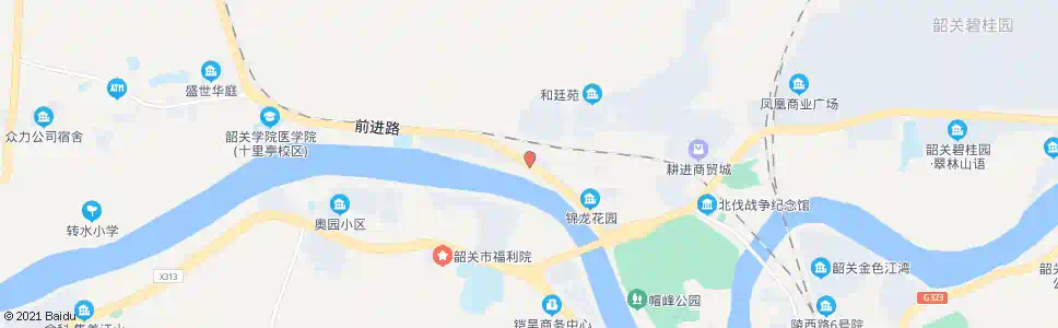 韶关河畔名居_公交站地图_韶关公交_妙搜公交查询2025