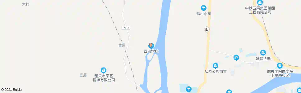 韶关武江中学_公交站地图_韶关公交_妙搜公交查询2025