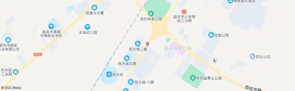 韶关韶关大道2_公交站地图_韶关公交_妙搜公交查询2025