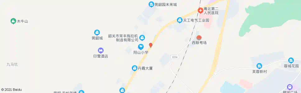 韶关小阳山_公交站地图_韶关公交_妙搜公交查询2025