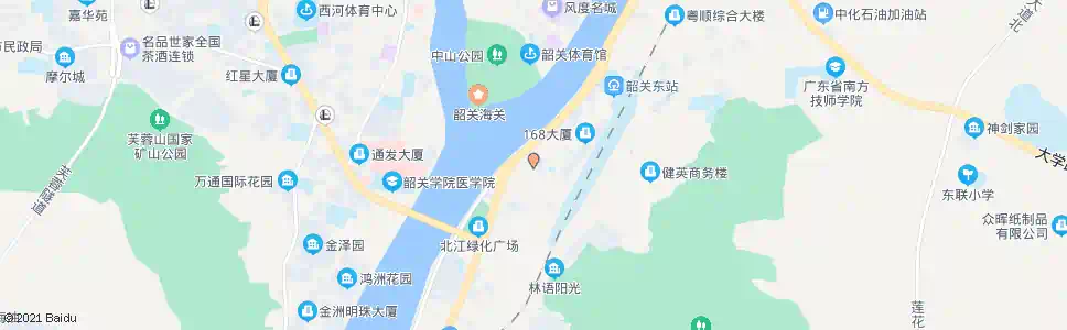 韶关韶关大道3_公交站地图_韶关公交_妙搜公交查询2025