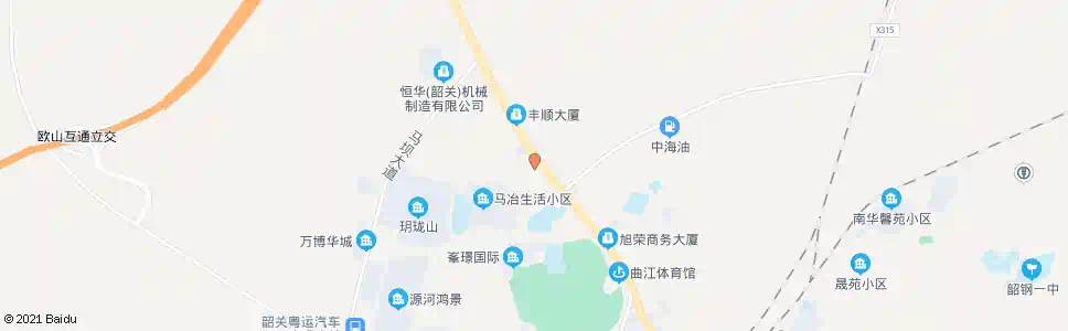 韶关车辆检测站_公交站地图_韶关公交_妙搜公交查询2025