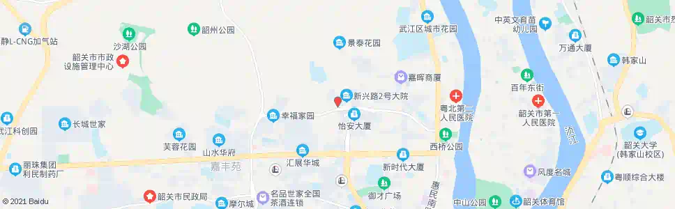 韶关新桥头(区供电局)_公交站地图_韶关公交_妙搜公交查询2025
