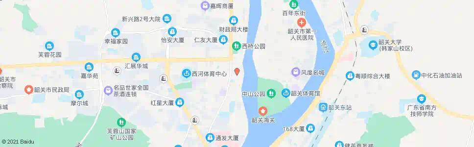 韶关市中医院_公交站地图_韶关公交_妙搜公交查询2025